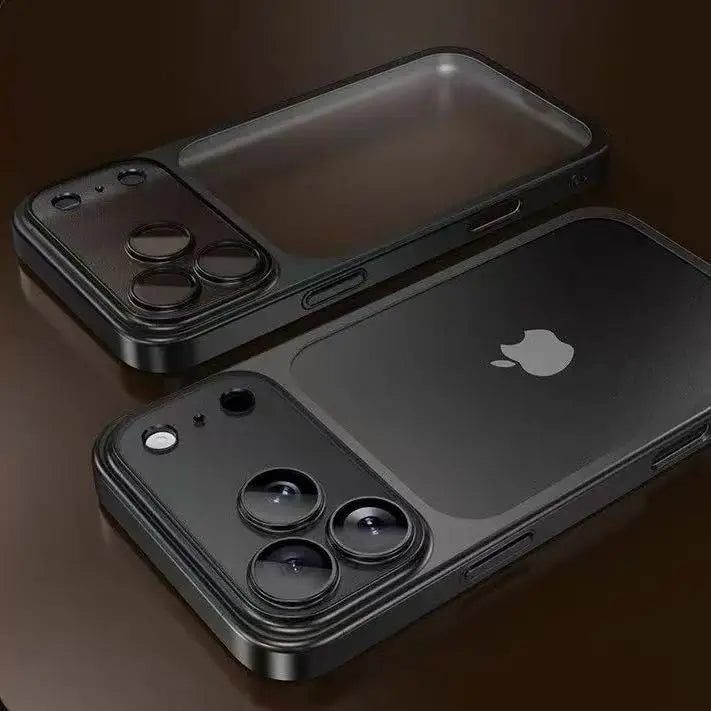 Case para iPhone 17 Air 16 15 14 13 ProMax Câmera Lente Filme Protetor Coberto à Prova de Choque