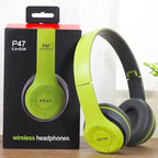 Auriculares Bluetooth P47 TWS com Microfone | Som Estéreo Sem Fios