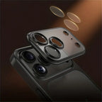 Case para iPhone 17 Air 16 15 14 13 ProMax Câmera Lente Filme Protetor Coberto à Prova de Choque