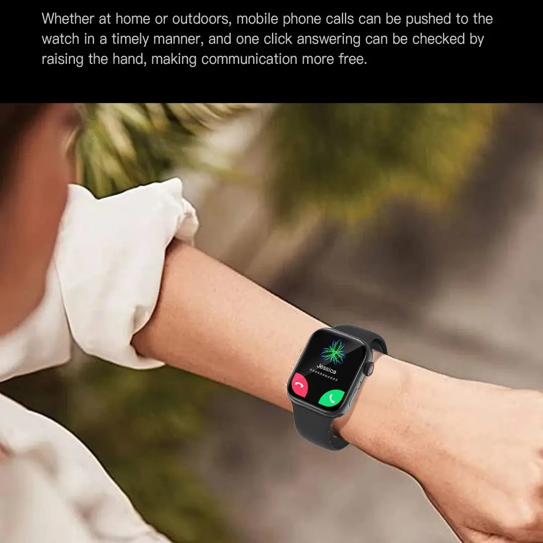 Smartwatch Bluetooth | Relógio Inteligente com Chamadas e Monitor Cardíaco