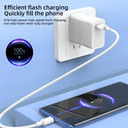 Carregador USB 67W com Cabo USB-C | Compatível com Xiaomi, Redmi e POCO (Ficha US)
