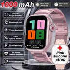 Smartwatch AMOLED 1.96" | Chamadas Bluetooth, GPS e Monitor de Saúde IP68