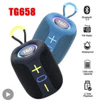 Coluna Bluetooth T&G TG658 | Rádio FM, USB, Bluetooth 5.3 e Bateria Recarregável