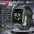 Smartwatch AMOLED 1.96" | Chamadas Bluetooth, GPS e Monitor de Saúde IP68