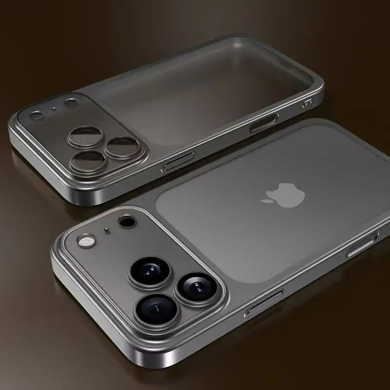 Case para iPhone 17 Air 16 15 14 13 ProMax Câmera Lente Filme Protetor Coberto à Prova de Choque