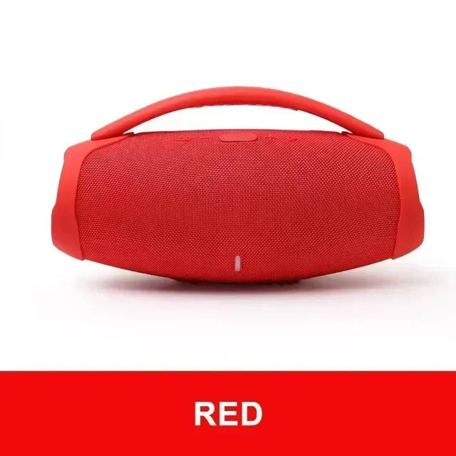 Coluna Bluetooth Portátil 100W | Som Estéreo, USB, AUX e Bateria Recarregável