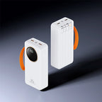 Power Bank OUIO 80000mAh 22.5W | Carregador Portátil com Cabos Integrados