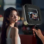 Ring Light LED Portátil Recarregável | Luz para Vídeos, Lives e Fotografia