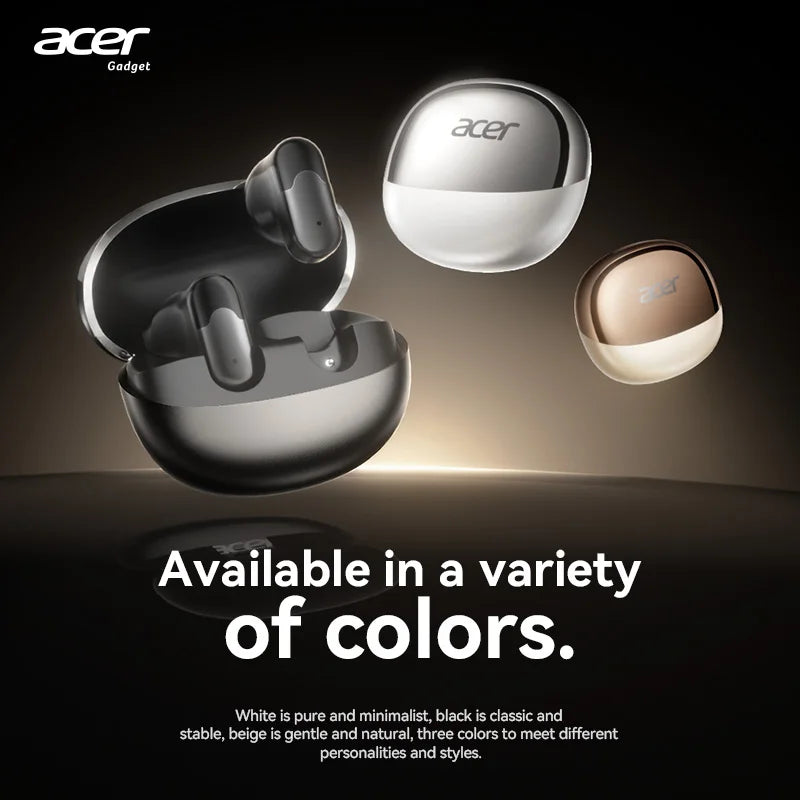 Acer Ohr628 Bluetooth | Auriculares Sem Fios com Som HiFi e Microfone
