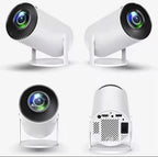 Projetor Portátil KaiAqua Wi-Fi 6 | HD 720P Compatível 4K Bluetooth 5.3