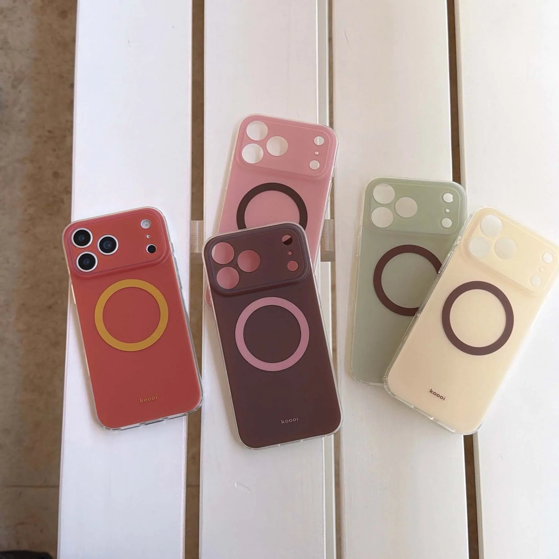 Capa traseira colorida magnética para iphone 15 16 pro max 13 14 17 promax