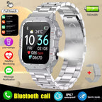 Smartwatch Militar 2025 | Chamadas Bluetooth, GPS e Monitor de Saúde