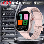 Smartwatch AMOLED 1.96" | Chamadas Bluetooth, GPS e Monitor de Saúde IP68