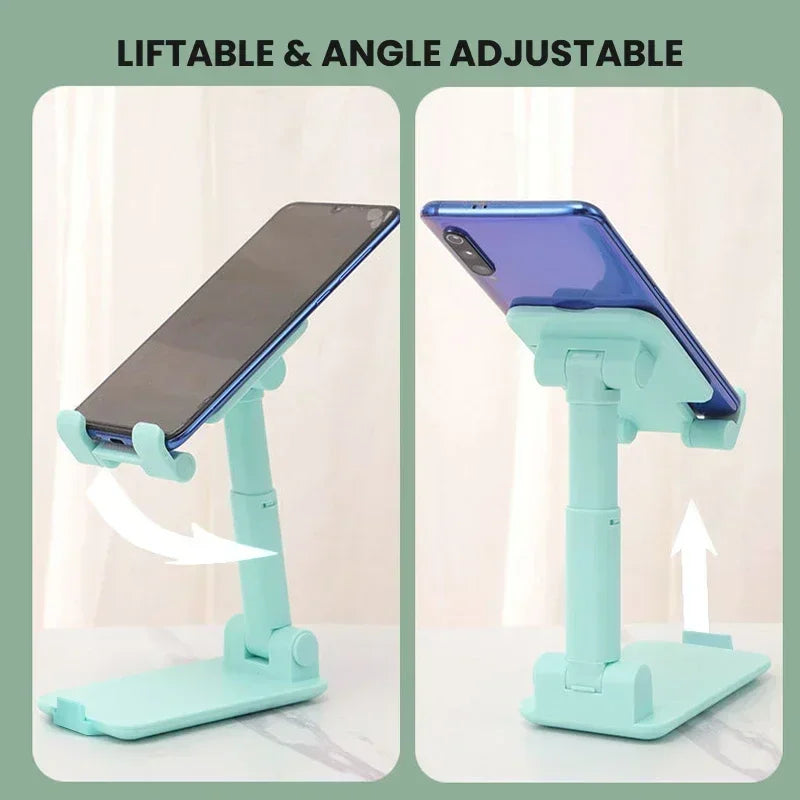 Suporte de Mesa Ajustável para Telemóvel | Universal para Smartphones