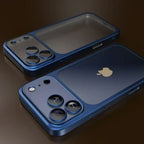 Case para iPhone 17 Air 16 15 14 13 ProMax Câmera Lente Filme Protetor Coberto à Prova de Choque