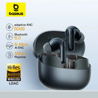 Baseus EP10 Pro ANC | Auriculares Bluetooth Hi-Res LDAC com ANC 50dB