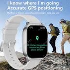 Smartwatch 2.01" HD | Chamadas Bluetooth, GPS e Monitor de Saúde