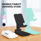 Suporte de Mesa Ajustável para Telemóvel | Universal para Smartphones