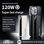 Power Bank 500000mAh 120W | Carregador Portátil de Carregamento Rápido