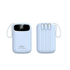Power Bank DIEZONG 20000mAh 120W | Carregamento Super Rápido com Cabo Integrado