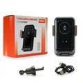Suporte para Carro com Carregamento Sem Fios 15W | Suporte Automático Qi