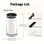 Projetor Portátil KaiAqua Wi-Fi 6 | HD 720P Compatível 4K Bluetooth 5.3