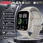 Smartwatch AMOLED 1.96" | Chamadas Bluetooth, GPS e Monitor de Saúde IP68