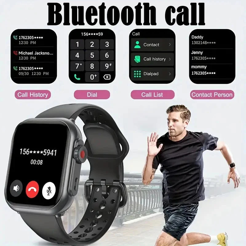 Smartwatch AMOLED 1.96" | Chamadas Bluetooth, GPS e Monitor de Saúde IP68
