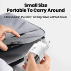 Carregador 45W USB-C e USB-A | Power Delivery PD e Quick Charge 3.0