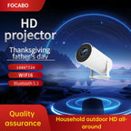 Projetor Portátil KaiAqua Wi-Fi 6 | HD 720P Compatível 4K Bluetooth 5.3