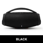 Coluna Bluetooth Portátil 100W | Som Estéreo, USB, AUX e Bateria Recarregável