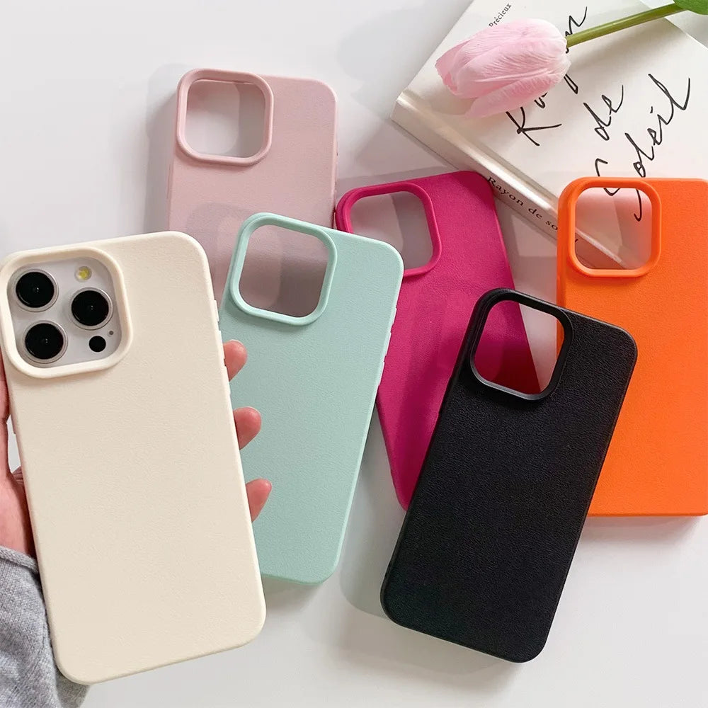 Case silicone para iPhone 17 Pro Max 16 13 11 15 14 Plus 12 17 Air 17Promax 16promax à prova de choque macio