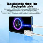 Carregador USB 67W com Cabo USB-C | Compatível com Xiaomi, Redmi e POCO (Ficha US)
